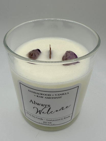 always welcome 14oz sandalwood