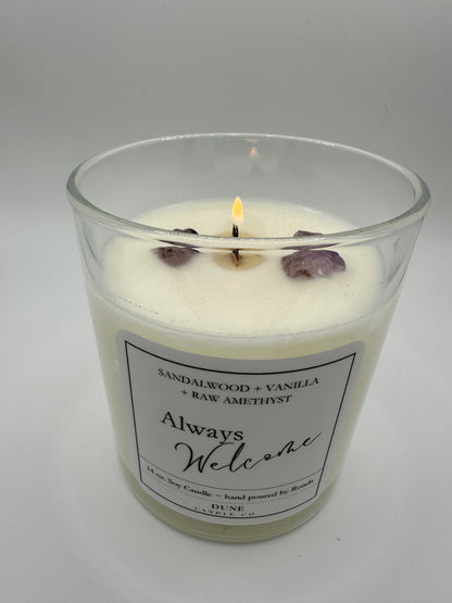 14oz sandalwood always welcome