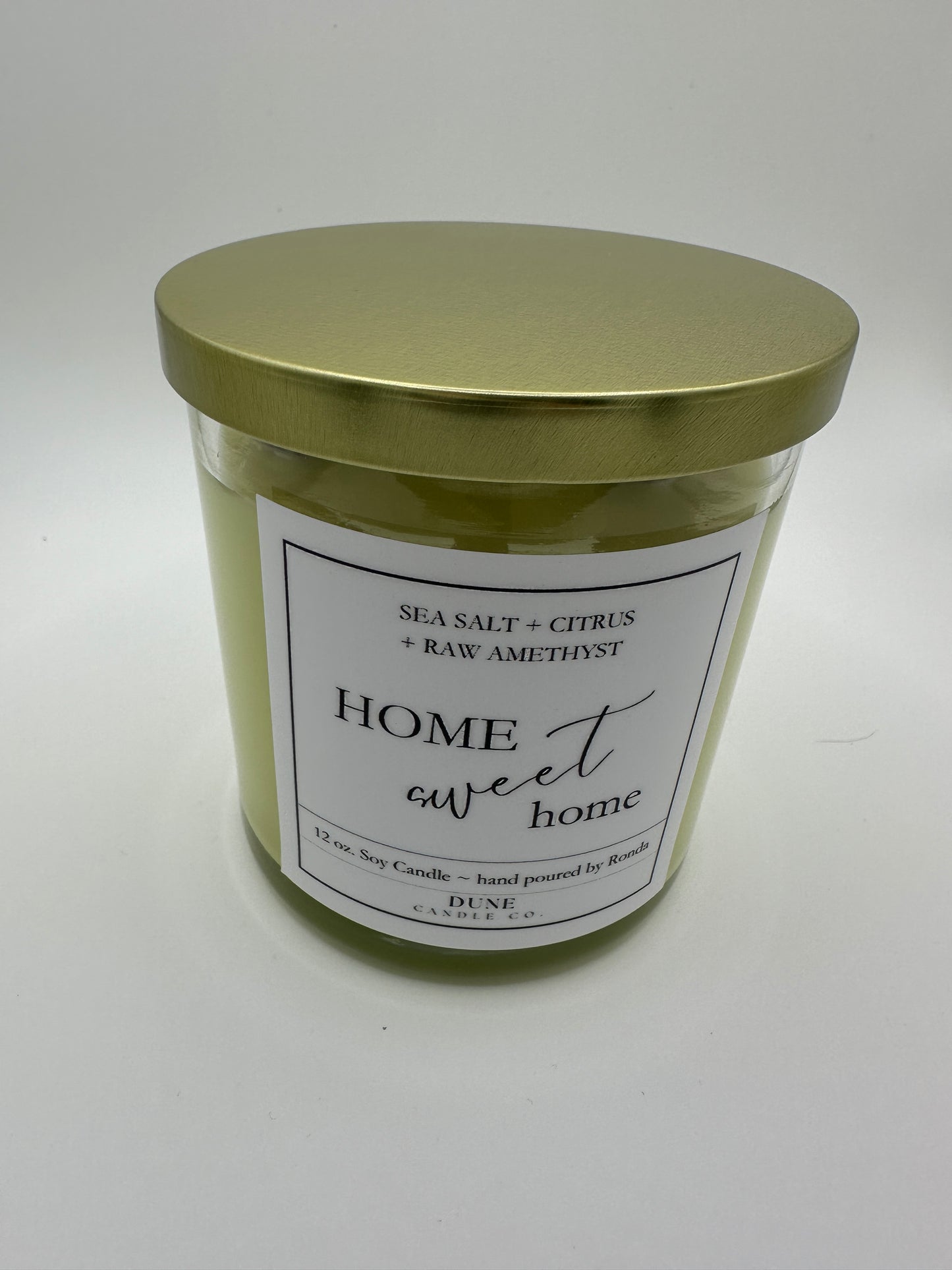12oz sea salt citrus candle