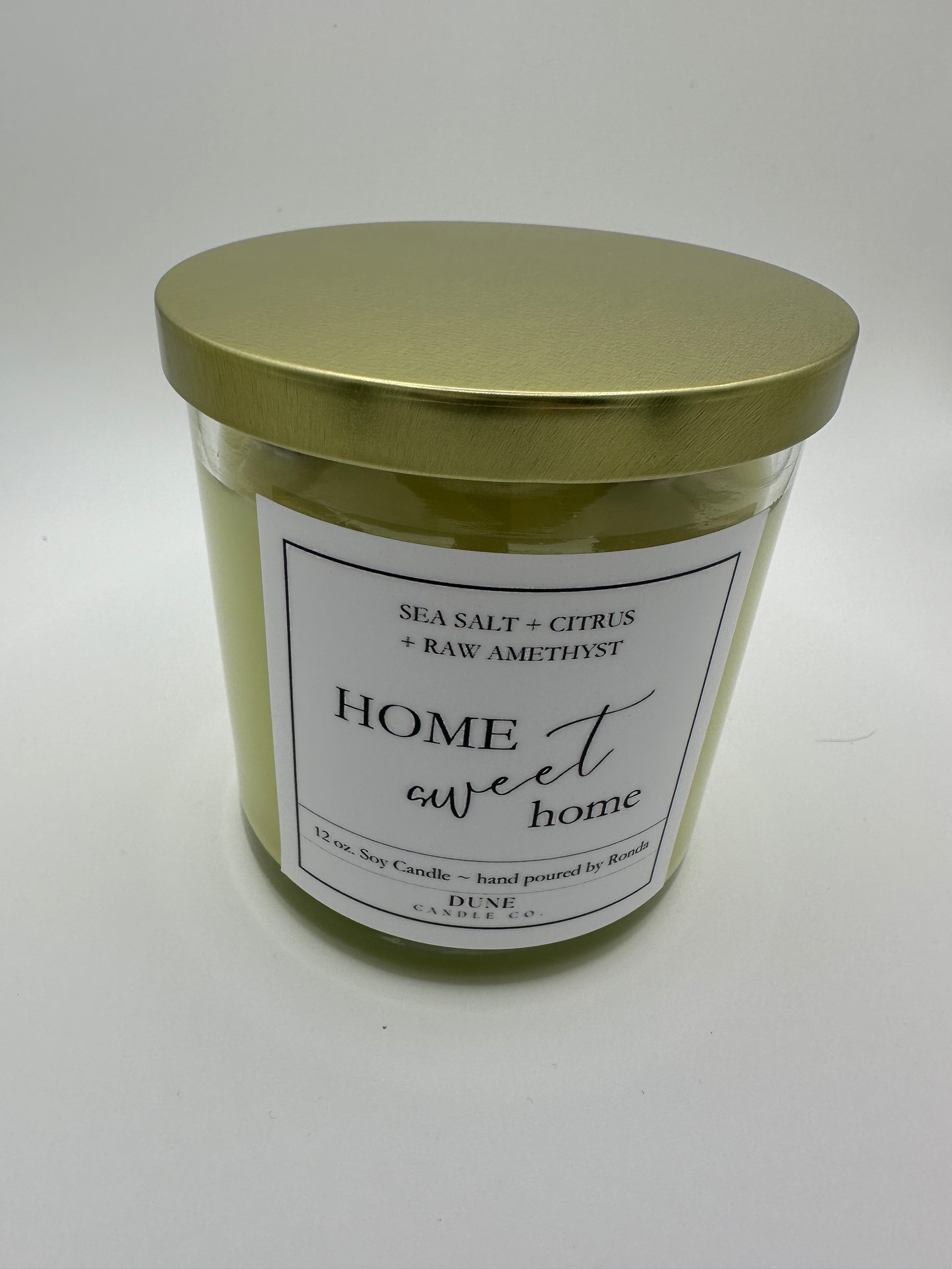 12oz sea salt citrus candle